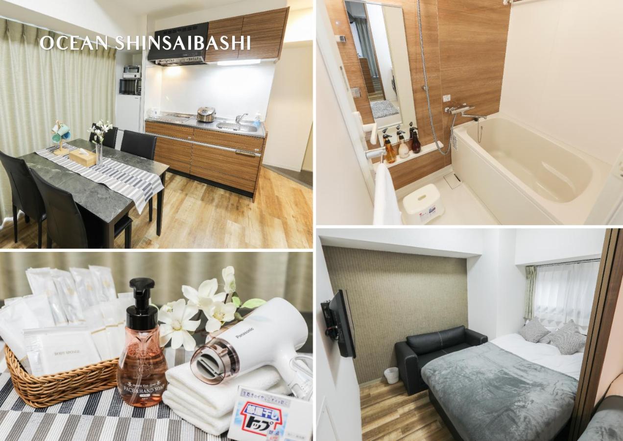 Апартаменты Ocean Shinsaibashi Осака Экстерьер фото